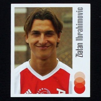 Zlatan Ibrahimovic Panini Sticker No. 39 - Voetbal 04