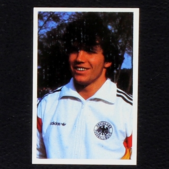 Lothar Matthäus Flash Sticker No. 342 - Mexico 86