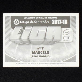 Marcelo Panini Sticker No. 7 - Liga 2017