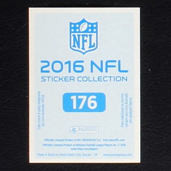 Derrick Henry Panini Sticker No. 176 - Football 2016 NFL