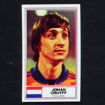 Johan Cruyff Rothmans Card - Football International Stars 1984