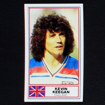 Kevin Keegan Rothmans Card - Football International Stars 1984