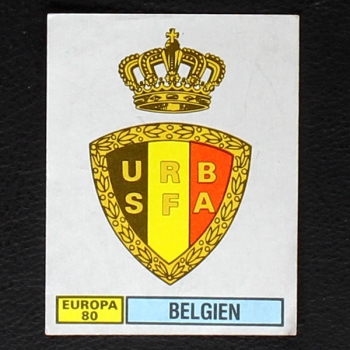 Belgien Panini Sticker No. 320 - Fußball 80