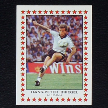 Hans-Peter Briegel Panini Sticker No. 392 - Futbol 83