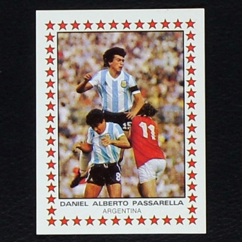 Daniel Alberto Passarella Panini Sticker No. 409 - Futbol 83