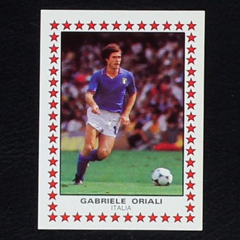 Gabriele Oriali Panini Sticker No. 408 - Futbol 83