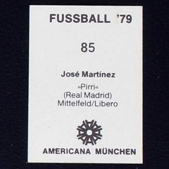 Jose Martinez Americana Sticker No. 85 - Fußball 79