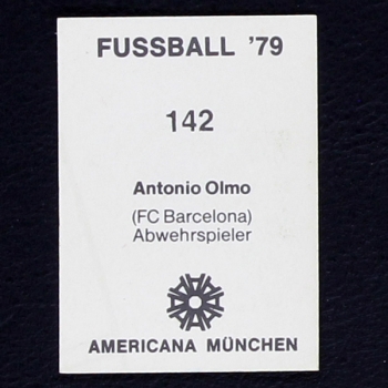 Antonio Olmo Americana Sticker No. 142 - Fußball 79