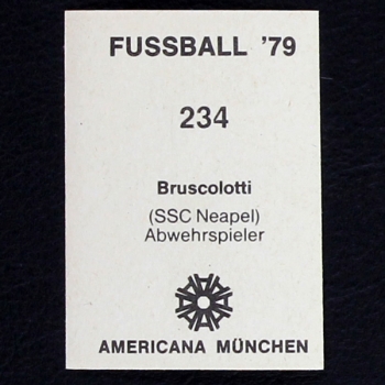 Bruscolotti Americana Sticker No. 234 - Fußball 79