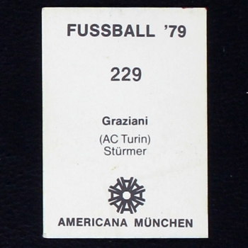 Graziani Americana Sticker No. 229 - Fußball 79