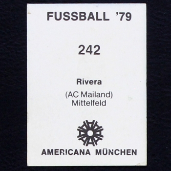 Rivera Americana Sticker No. 242 - Fußball 79