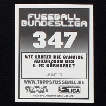 Ilkay Gündogan Topps Rookie Sticker No. 347 - Fußball 2009