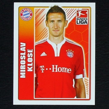 Miroslav Klose Topps Sticker No.  329 - Fußball 2009