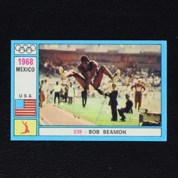 Bob Beamon Panini Sticker Serie Olympia  1896 - 1972