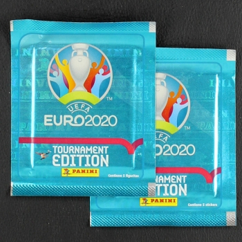 Euro 2020 Panini sticker bag - South America Version 2x