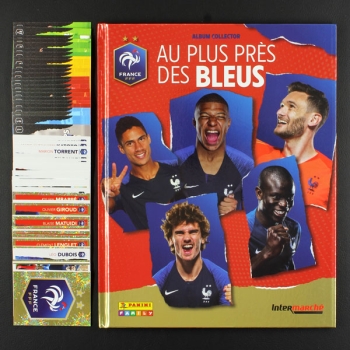 Au plus pres des Bleus Panini Sticker Album