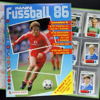 Fußball 86 Panini Sticker Album