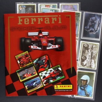 Ferrari Panini Sticker Album fast komplett -20
