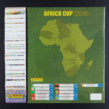 Africa Cup 2010 Panini Sticker Album komplett