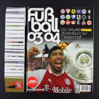 Fußball 2003 Panini Sticker Album komplett