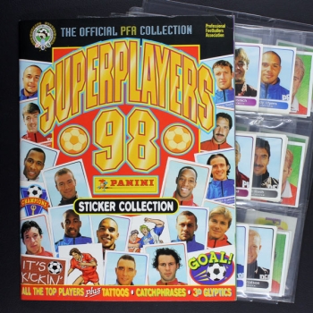 Superplayers 98 Panini Sticker Album