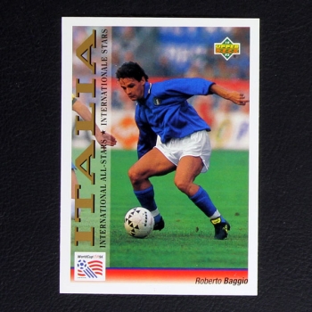 Robberto Baggio Upper Deck Trading Card 110 Serie USA 94