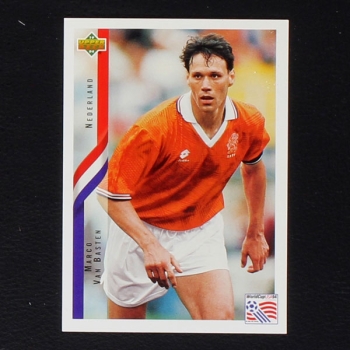 Marco van Basten Upper Deck Trading Card 178 Serie USA 94