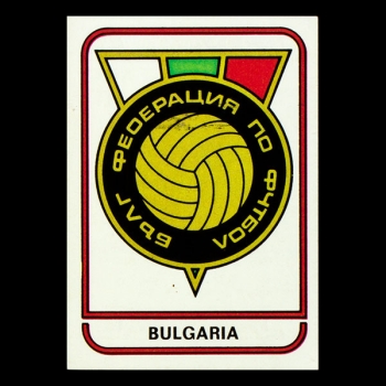 Bulgaria Panini Sticker Argentina 78