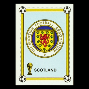 Scotland Panini Sticker Argentina 78