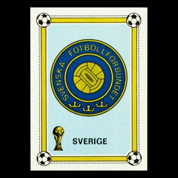 Sverige Panini Sticker Argentina 78