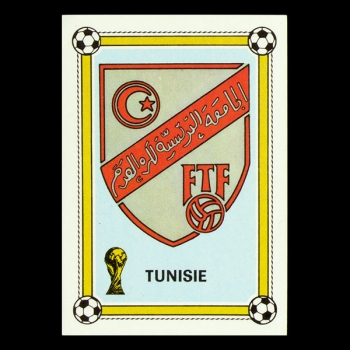 Tunisie Panini Sticker Argentina 78