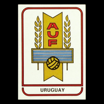 Uruguay Panini Sticker Argentina 78