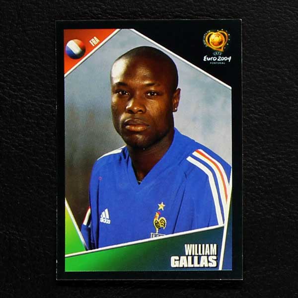 Euro 2004 No 096 Panini Sticker William Gallas Sticker Worldwide