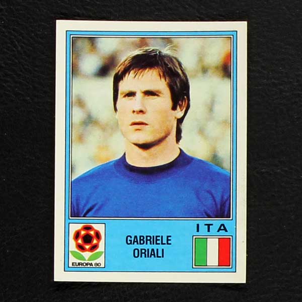 Gabriele Oriali Panini Sticker Euro 80 Sticker Worldwide