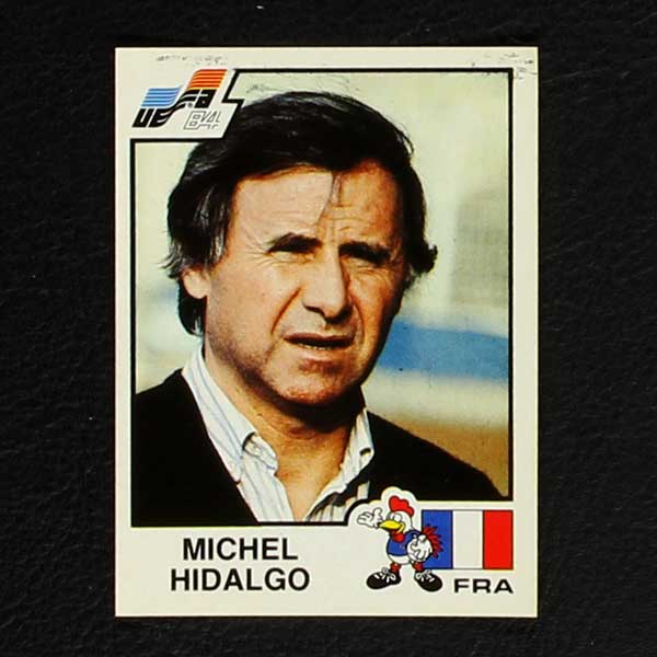 Euro 84 No. 037 Panini sticker Michel Hidalgo Sticker Worldwide