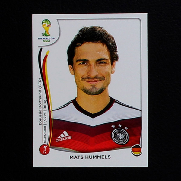 Brasil 2014 No. 494 Panini sticker Mats Hummels- Sticker-Worldwide