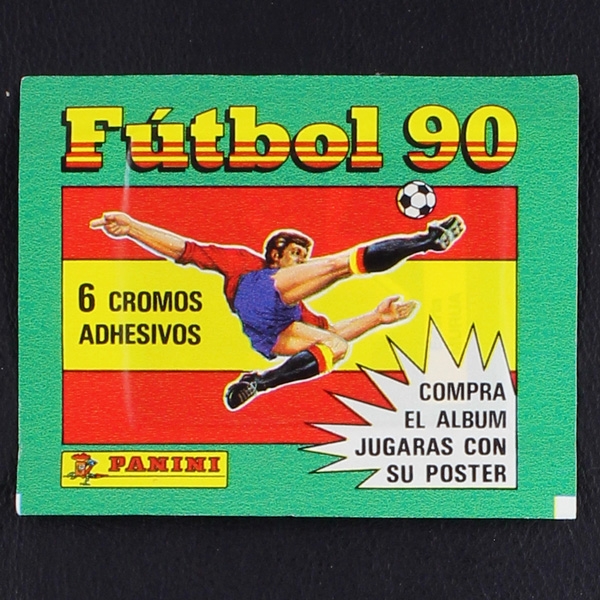 Futbol 90 Panini Spanien Sticker Tüte