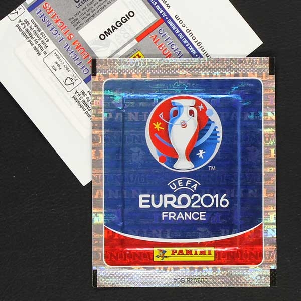 Euro 2016 Panini Sticker Tüte omaggio Variante