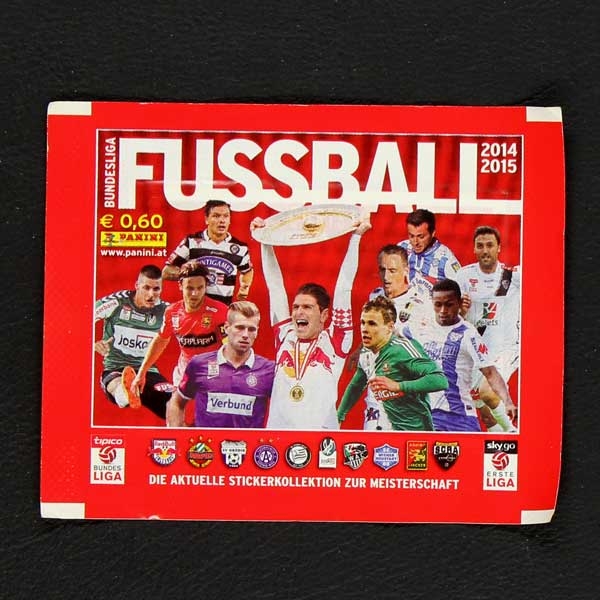 Fußball 2014-2015 Panini Österreich Sticker Tüte