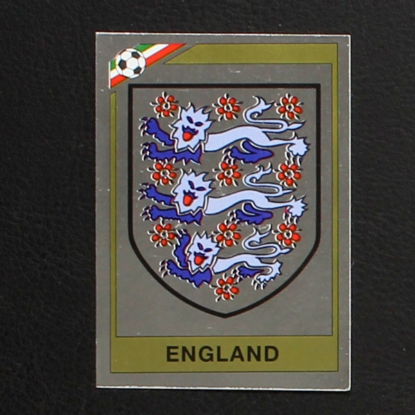 England Panini Sticker Mexico 86