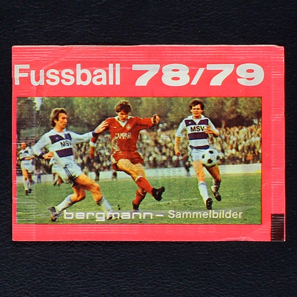 Fußball 1978 Bergmann sticker bag