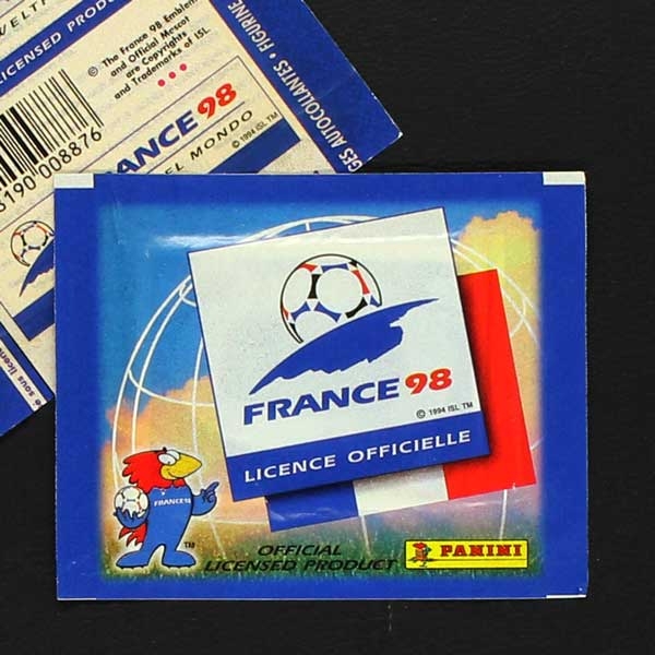 France 98 WM Panini sticker bag