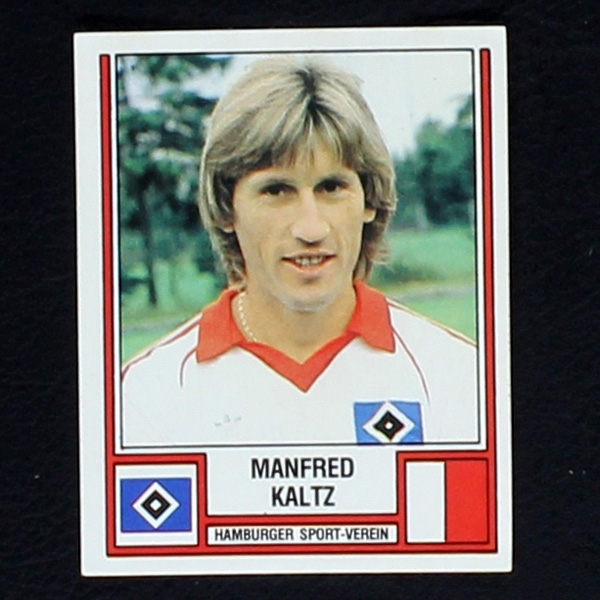 Manfred Kaltz Panini Sticker Nr. 182 - Fußball 82