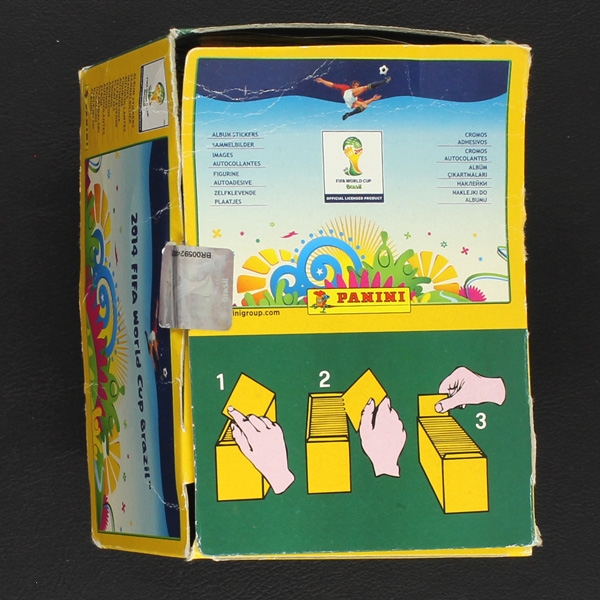 Brasil 2014 Panini Sticker Box - LIDL Version France