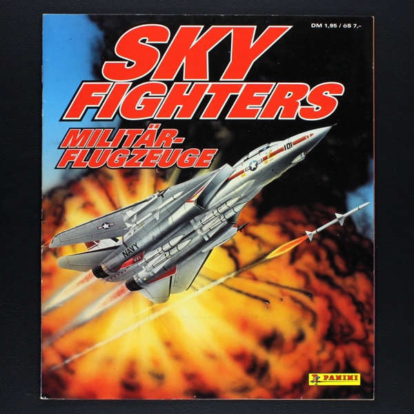 Sky Fighters Panini Sticker Album