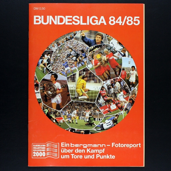 Bundesliga 1984 Bergmann Sticker Album