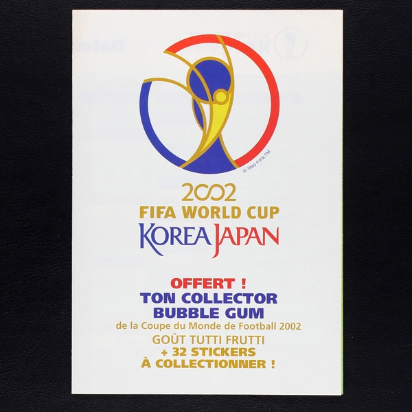 Korea Japan 2002 stickers folder complete - Bubble Gum