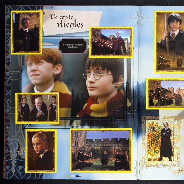 Harry Potter Steen der Wijzen Panini Sticker Album komplett - NL