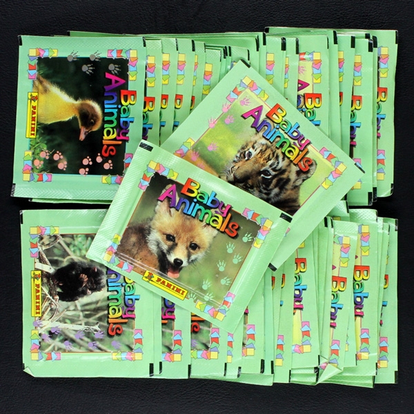 Baby Animals Panini 50 sticker bags