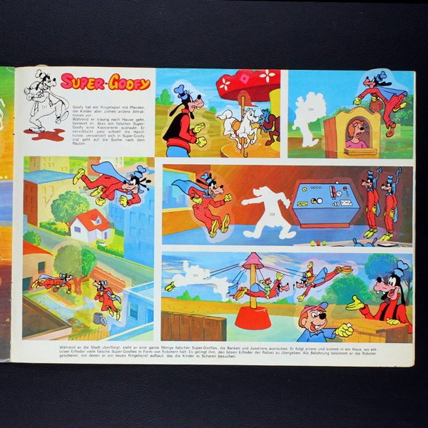 Disneyland Benjamin album with stickers -16